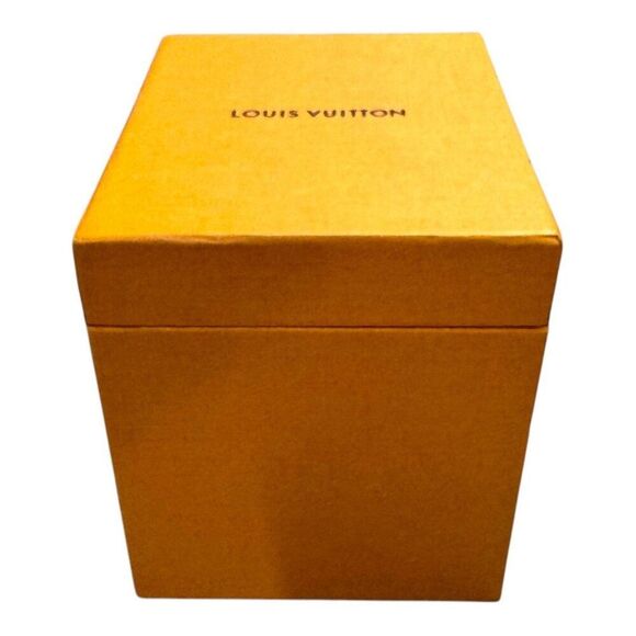 Louis Vuitton Orange Gift Box Lid For Jewelry Watch Wallet Accessories Authentic - Picture 1 of 8